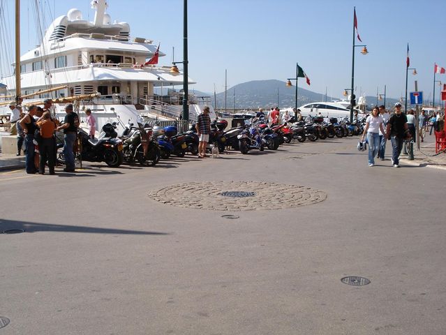 velours et les harley d a st-tropez